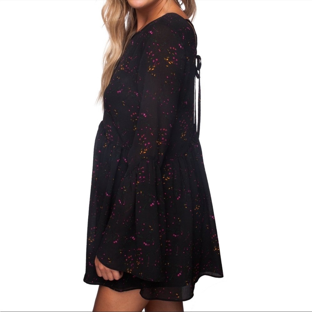 BUDDY LOVE BELL SLEEVE MINI DRESS